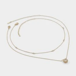 Aldo Dolonara Layered Statement Necklace