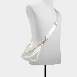 Aldo Liamax Women's Versatile Shoulder Bag with Decorative Chain 12 Aldo Liamax Women's Versatile Shoulder Bag with Decorative Chain -The Aldo Shop product 13829208 liamax white 112 002 029 alt3 sq gy