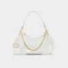 Aldo Liamax Women's Versatile Shoulder Bag with Decorative Chain 1 Aldo Liamax Women's Versatile Shoulder Bag with Decorative Chain -The Aldo Shop product 13829208 liamax white 112 002 029 main sq gy
