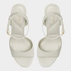 Aldo Valoria Women's Platform Heels -The Aldo Shop product 13836276 valoria white 100 002 043 alt5 sq gy