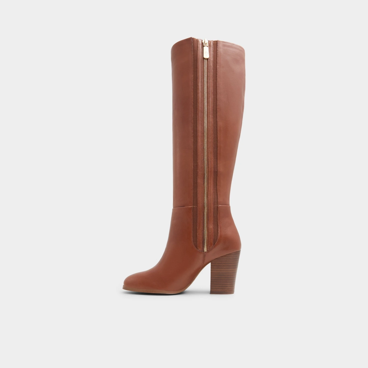 Aldo Belide Brown Knee-High Block Heel Boots 5 Aldo Belide Brown Knee-High Block Heel Boots - Image 3