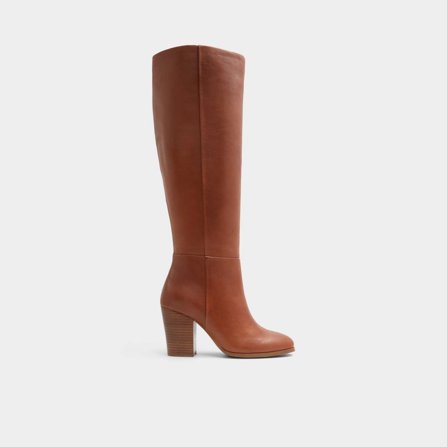 Aldo Belide Brown Knee-High Block Heel Boots 3 Aldo Belide Brown Knee-High Block Heel Boots