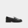 Aldo Lededanten - Women's Glossy Croc-Embossed Block Heel Loafers 2 Aldo Lededanten - Women's Glossy Croc-Embossed Block Heel Loafers -The Aldo Shop product 13838558 lededanten black 007 001 004 main sq gy