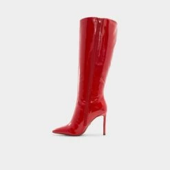 Aldo Agathea-WC Wide Calf Patent Knee-High Boots 11 Aldo Agathea-WC Wide Calf Patent Knee-High Boots -The Aldo Shop product 13847661 agathea wc red 600 002 033 alt2 sq gy