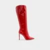 Aldo Agathea-WC Wide Calf Patent Knee-High Boots -The Aldo Shop product 13847661 agathea wc red 600 002 033 main sq gy