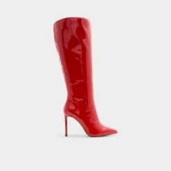 Aldo Agathea-WC Wide Calf Patent Knee-High Boots