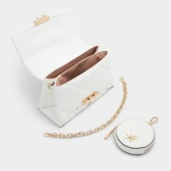 Aldo Camberlyyx Quilted Crossbody Bag with Butterfly Charms -The Aldo Shop product 13862569 camberlyyx white 100 002 029 alt2 sq gy