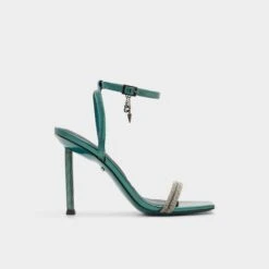 Aldo Bewitching: Elphaba-Inspired Emerald Stiletto Sandals