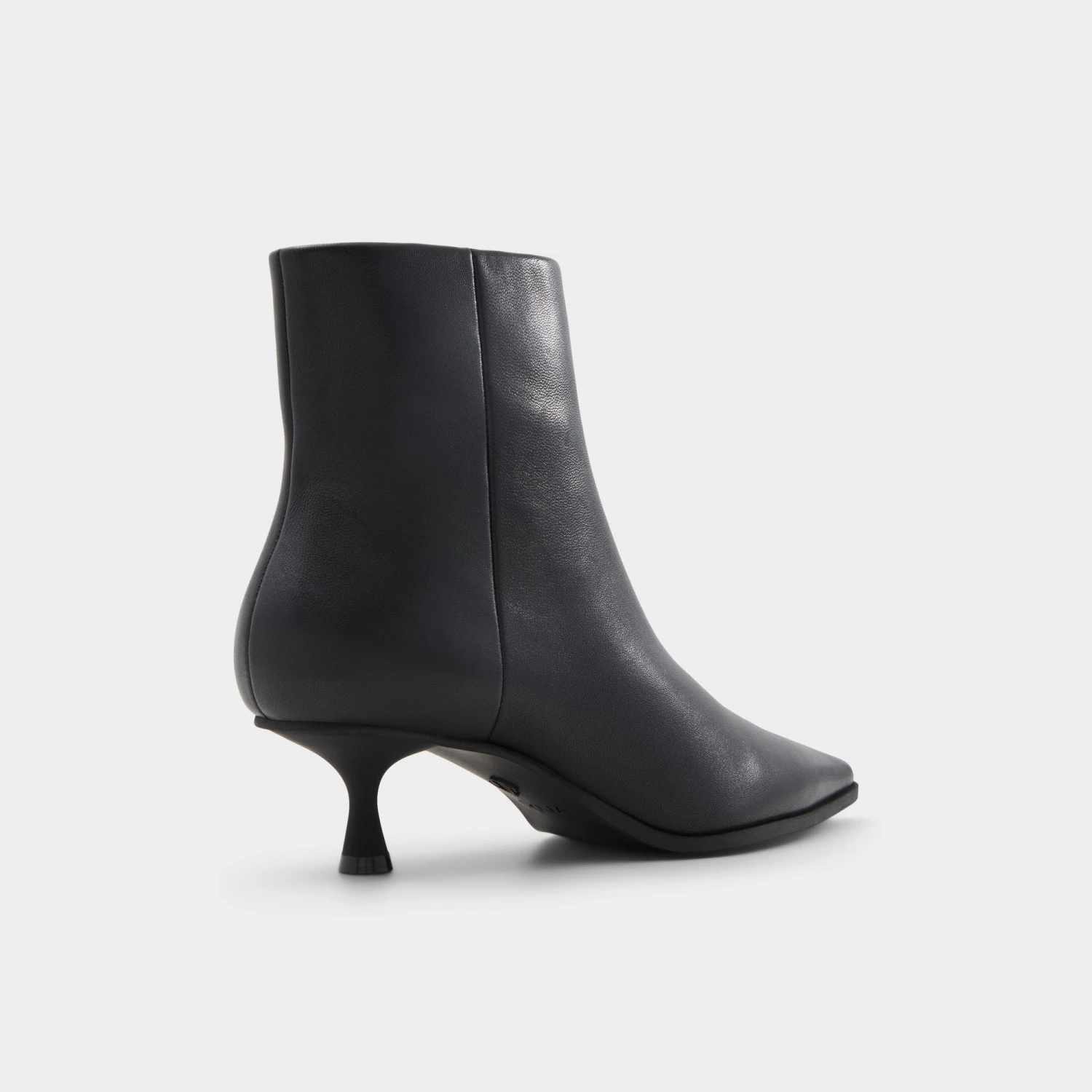 Aldo Emmalie Minimalist Glossy Leather Kitten Heel Ankle Boots 4 Aldo Emmalie Minimalist Glossy Leather Kitten Heel Ankle Boots - Image 2
