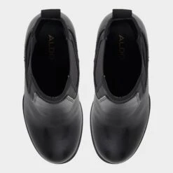 Aldo Bold Women's Leather Block Heel Chelsea Boots -The Aldo Shop product 13875058 bold black 001 001 043 alt5 sq gy