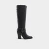 Aldo Thelidan-WC Pointed Toe Western Knee-High Boots 2 Aldo Thelidan-WC Pointed Toe Western Knee-High Boots -The Aldo Shop product 13875086 thelidan wc black 007 001 043 main sq gy