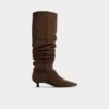 Aldo Muttsee Knee-High Kitten Heel Boots -The Aldo Shop product 13877826 muttsee brown 240 001 046 main sq gy