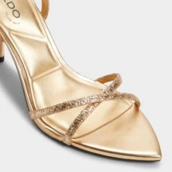 Aldo Adrina Heeled Sandals for Women 14 Aldo Adrina Heeled Sandals for Women -The Aldo Shop product 13902562 adrina gold 710 002 040 alt4 sq gy