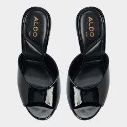 Aldo Fidelia Heeled Mules with Stiletto Heel -The Aldo Shop product 13903946 fidelia black 001 002 033 alt5 sq gy
