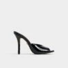 Aldo Fidelia Heeled Mules with Stiletto Heel 2 Aldo Fidelia Heeled Mules with Stiletto Heel -The Aldo Shop product 13903946 fidelia black 001 002 033 main sq gy