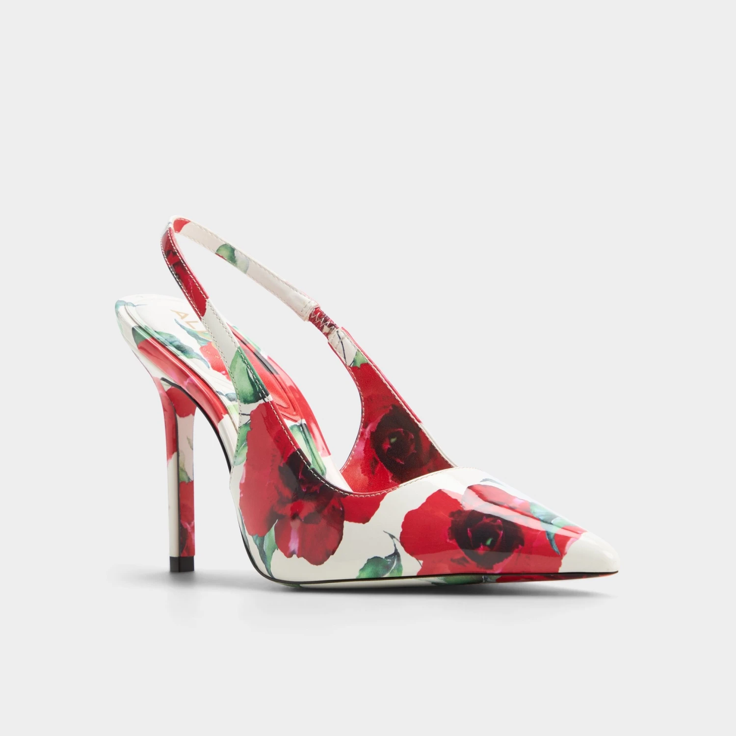 Aldo Lovebloom Floral Print Slingback Heels for Women 6 Aldo Lovebloom Floral Print Slingback Heels for Women - Image 4
