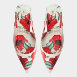 Aldo Lovebloom Floral Print Slingback Heels for Women 17 Aldo Lovebloom Floral Print Slingback Heels for Women -The Aldo Shop product 13922112 lovebloom multi 978 002 033 alt5 sq gy