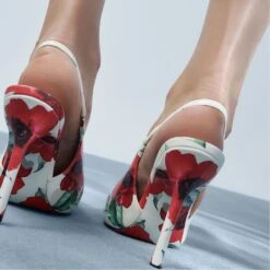 Aldo Lovebloom Floral Print Slingback Heels for Women 21 Aldo Lovebloom Floral Print Slingback Heels for Women -The Aldo Shop product 13922112 lovebloom multi 978 002 033 look part sq nt