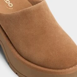 Aldo Academia Women's Brown Faux Fur-Lined Slip-On Clogs -The Aldo Shop product 13932787 academia brown 237 001 046 detail sq gy