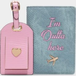 Aldo Vacayonthegox Passport Holder and Luggage Tag Set -The Aldo Shop product 13935117 vacayonthegox blue 407 002 029 detail sq gy