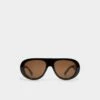 Aldo Harvveyx Sleek Women's Aviator Sunglasses -The Aldo Shop product 13935314 harvveyx brown 240 main sq gy