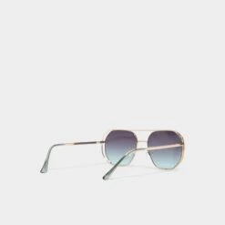 Aldo Areanwan Women's Sleek Aviator Sunglasses -The Aldo Shop product 13935436 areanwan green 340 alt2 sq gy