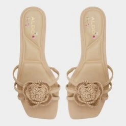 Aldo Wildbloom Women's Casual Summer Sandals -The Aldo Shop product 13964634 wildbloom beige 234 001 031 alt5 sq gy