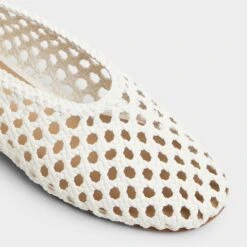 Aldo Joselia Women's Casual Ballet Flats -The Aldo Shop product 13966666 joselia white 100 002 050 alt4 sq gy