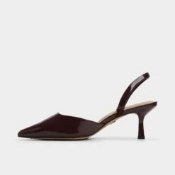 Aldo Gavedessi Patent Leather Slingback Kitten Heels -The Aldo Shop product 13966790 gavedessi red 601 002 033 alt2 sq gy