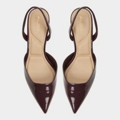 Aldo Gavedessi Patent Leather Slingback Kitten Heels -The Aldo Shop product 13966790 gavedessi red 601 002 033 alt5 sq gy