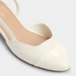 Aldo Clementinne Women's Block Heels -The Aldo Shop product 13966840 clementinne white 115 001 043 alt4 sq gy