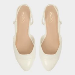 Aldo Clementinne Women's Block Heels -The Aldo Shop product 13966840 clementinne white 115 001 043 alt5 sq gy
