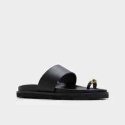 Aldo Beachstroll Women's Casual Summer Sandals -The Aldo Shop product 13967832 beachstroll black 001 001 043 alt3 sq gy