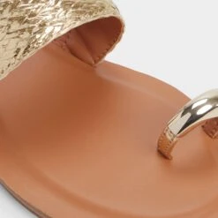 Aldo Beachwalk Women's Casual Flat Sandals 17 Aldo Beachwalk Women's Casual Flat Sandals -The Aldo Shop product 13968568 beachwalk gold 711 002 056 detail sq gy