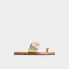 Aldo Beachwalk Women's Casual Flat Sandals -The Aldo Shop product 13968568 beachwalk gold 711 002 056 main sq gy
