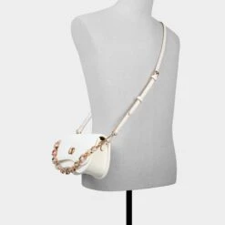 Aldo Clappertonx Women's Fashion Handbag - Elegant & Versatile -The Aldo Shop product 13989450 clappertonx white 100 002 029 alt3 sq gy