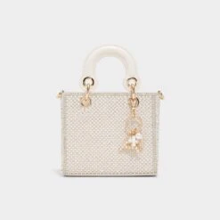 Aldo Minipearlx Statement Evening Handbag