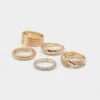 Aldo Lovelanguage Versatile Stackable Rings for Women -The Aldo Shop product 13990600 lovelanguage multi 972 main sq gy