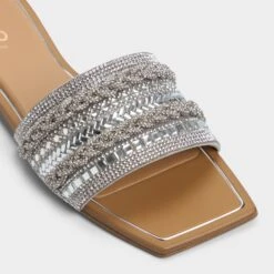 Aldo Navalia Women's Dress Sandals 14 Aldo Navalia Women's Dress Sandals -The Aldo Shop product 13991511 navalia silver 040 003 027 alt4 sq gy