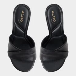 Aldo Lyhanna Women's Heeled Mules 16 Aldo Lyhanna Women's Heeled Mules -The Aldo Shop product 13993882 lyhanna black 001 001 043 alt5 sq gy