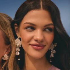 Aldo Chicfloral Statement Chandelier Earrings -The Aldo Shop product 13994783 chicfloral white 102 campaign part sq nt