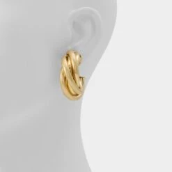 Aldo Tovaa Knotted Hoop Earrings - Elegant Gold-Tone Jewelry 6 Aldo Tovaa Knotted Hoop Earrings - Elegant Gold-Tone Jewelry -The Aldo Shop product 13995043 tovaa gold 710 alt1 sq gy