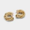 Aldo Tovaa Knotted Hoop Earrings - Elegant Gold-Tone Jewelry -The Aldo Shop product 13995043 tovaa gold 710 main sq gy