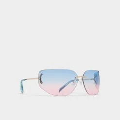 Aldo Pigowenx Square Sunglasses for Women -The Aldo Shop product 13995118 pigowenx blue 450 alt1 sq gy