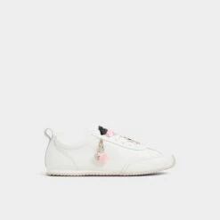 Aldo Princess Leather Sneakers with Customizable Satin Laces & Charms