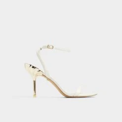 Aldo Arielheel Shell-Detail Stiletto Sandals