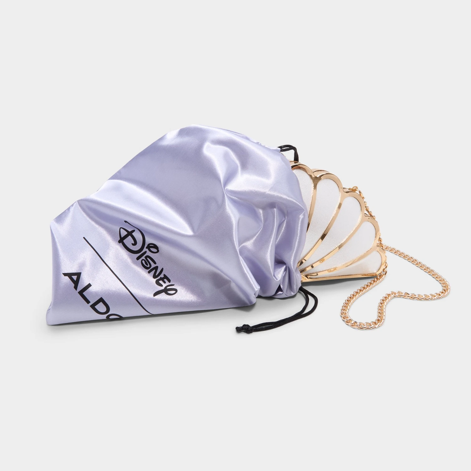 Aldo Arielclutch: Ariel-Inspired Shell-Shaped Clutch with Pearl Clasp 8 Aldo Arielclutch: Ariel-Inspired Shell-Shaped Clutch with Pearl Clasp - Image 6