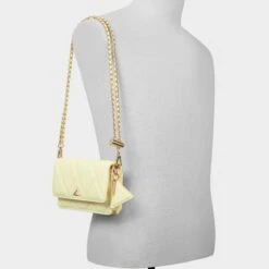 Aldo Fititalllx Women's Versatile Fashion Handbag -The Aldo Shop product 14009801 fititalllx yellow 700 002 029 alt3 sq gy