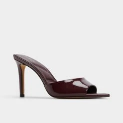 Aldo Anniebrilden Pointy Toe Stiletto Heels with Lucite Detail -The Aldo Shop product 14011259 anniebrilden red 601 002 033 alt3 sq gy