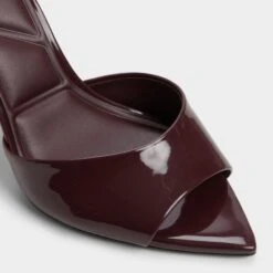 Aldo Anniebrilden Pointy Toe Stiletto Heels with Lucite Detail -The Aldo Shop product 14011259 anniebrilden red 601 002 033 alt4 sq gy